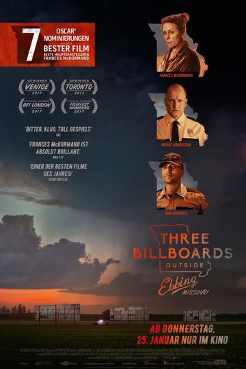 Three Billboards outside Ebbing, Missouri