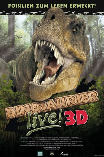 Dinosaurier live 3D - Fossilien zum Leben erweckt