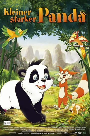 Kleiner starker Panda