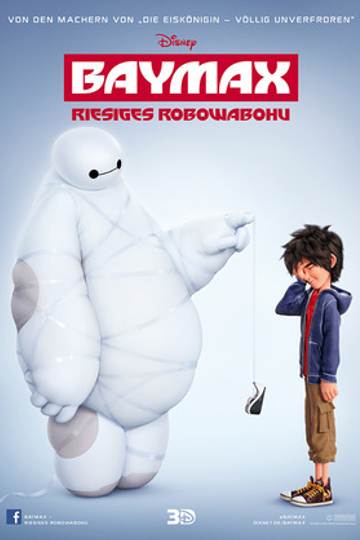 Baymax - Riesiges Robowabohu 3D